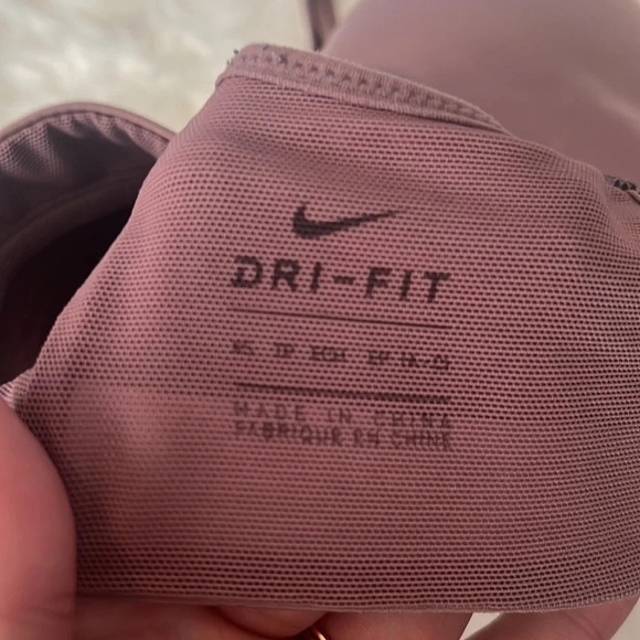 NIKE DRI-FIT Women's Alpha High Support Sports Bra Sz XS Molded Stretch Purple - Picture 5 of 11